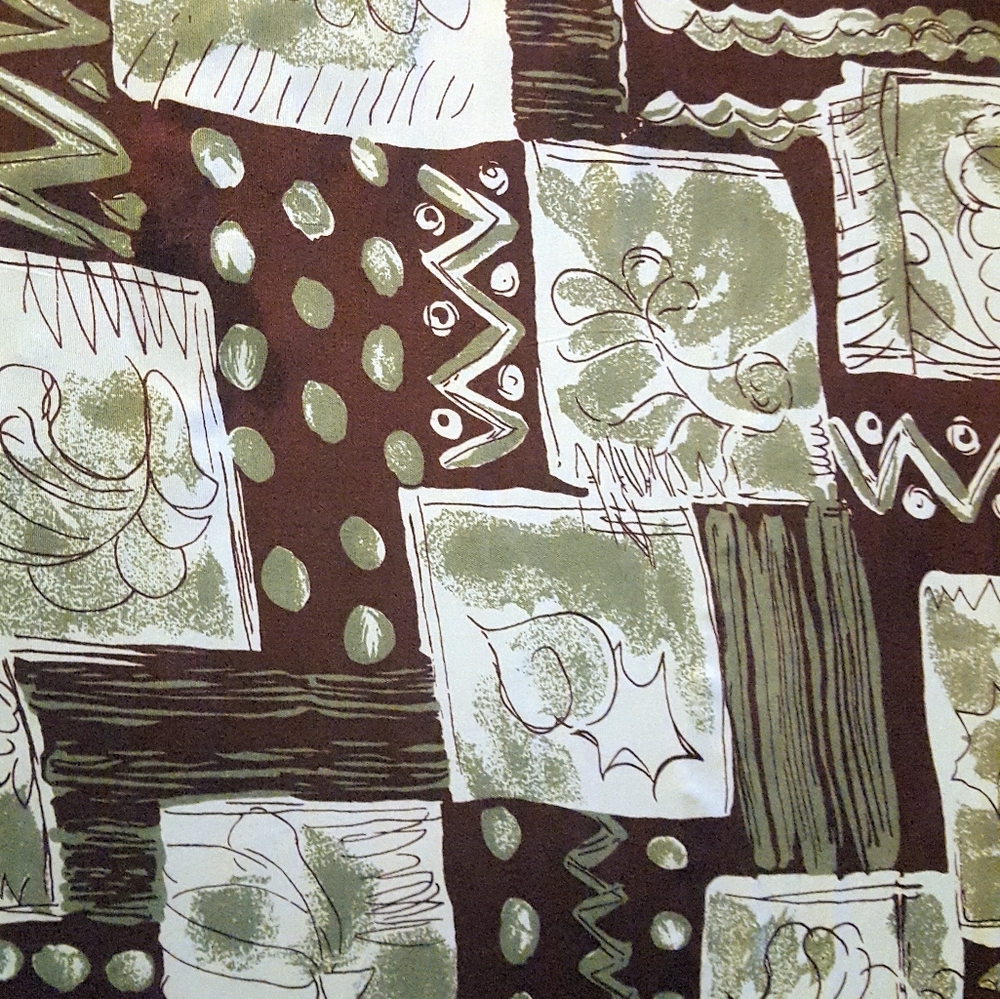 Abstract Printed Fabric - Picture 3 of 3